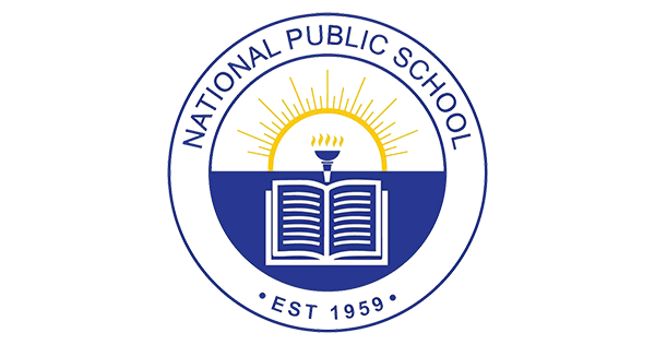 National public school logo