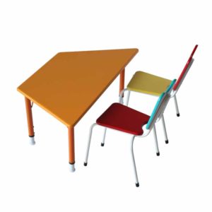 playschool trapezoid table 1