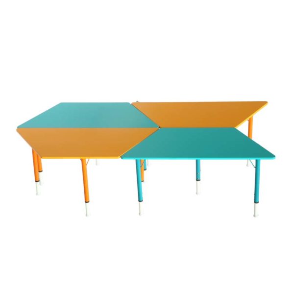 playschool trapezoid table 3