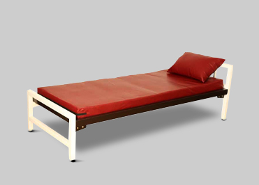 single cot bed with pillow for school hostels