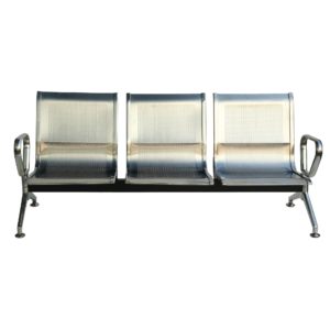 school reception visitor seating stainless steel
